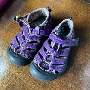 Dark Purple Keens Size 9